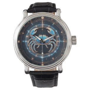 Reloj De Pulsera Cáncer Zodiac Sign elegante