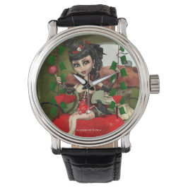 Reloj De Pulsera Candy Apple Love Gothic Lolita Art Watch