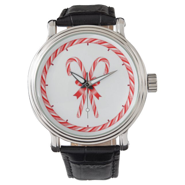 Reloj De Pulsera Candy Cane (Anverso)