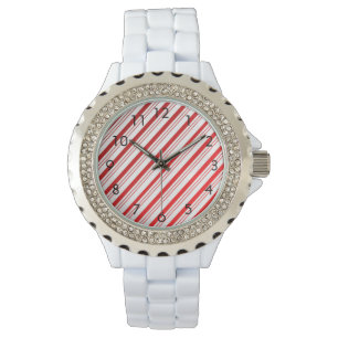 Reloj De Pulsera Candy Cane