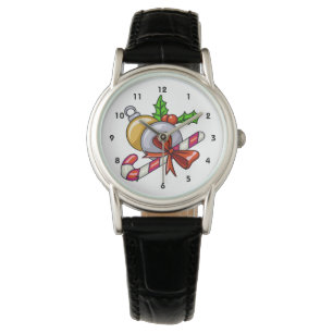 Reloj De Pulsera Candy Cane Fun