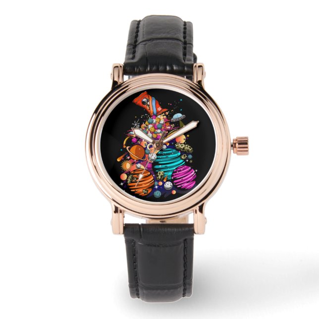 Reloj De Pulsera Candy espacial (Anverso)