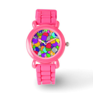 Reloj De Pulsera Candy Skies de algodón,
