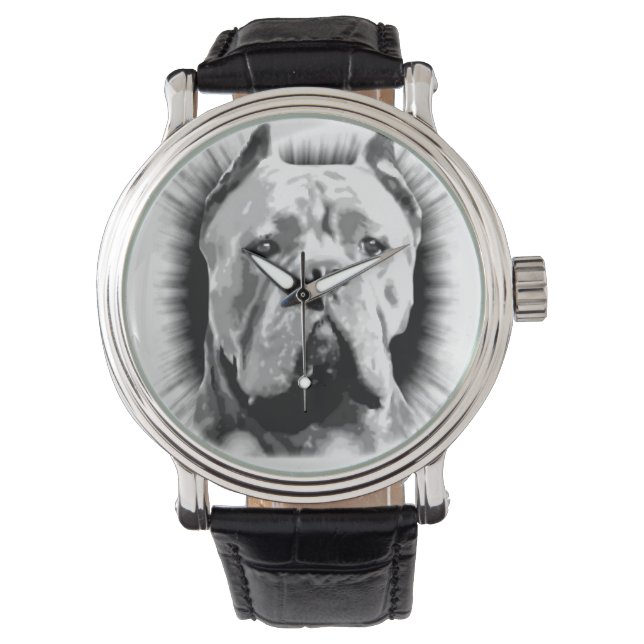 Reloj De Pulsera Cane Corso Dog (Anverso)