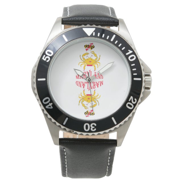 Reloj De Pulsera Cangrejo en Maryland (Anverso)