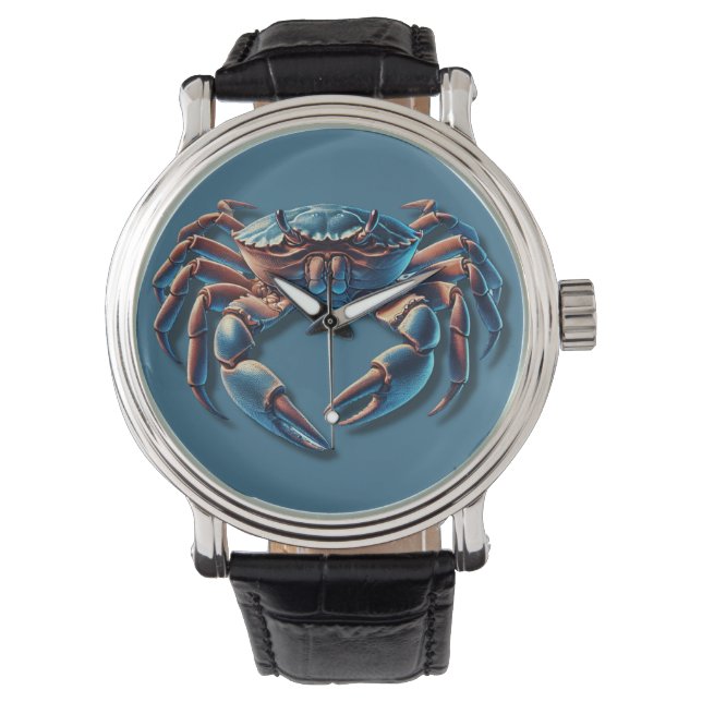 Reloj De Pulsera Cangrejo Ocean King (Anverso)