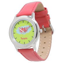 Cangrejo rojo con nombre personalizado en azul y v