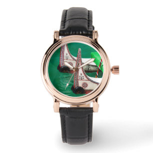 Reloj De Pulsera Canoa de la gente aborigen