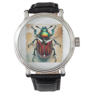 Reloj De Pulsera Cantharocnemis beetle in nature 110924IREF221 - Wa
