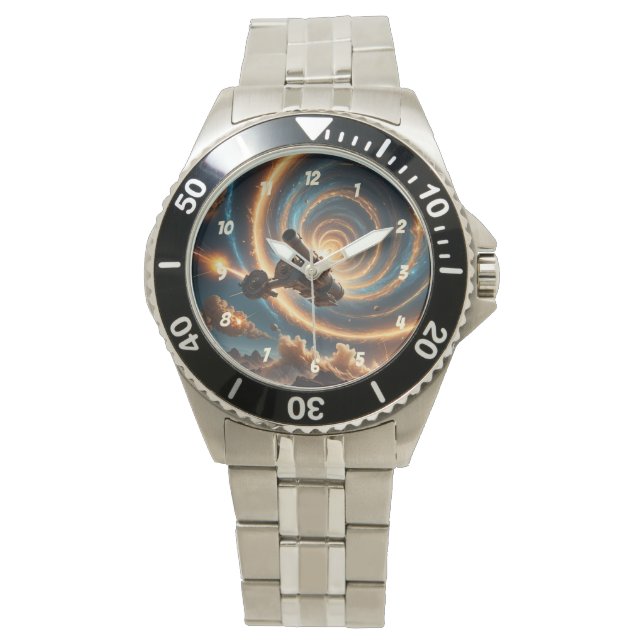 Reloj De Pulsera Caos de cañones cósmicos (Anverso)