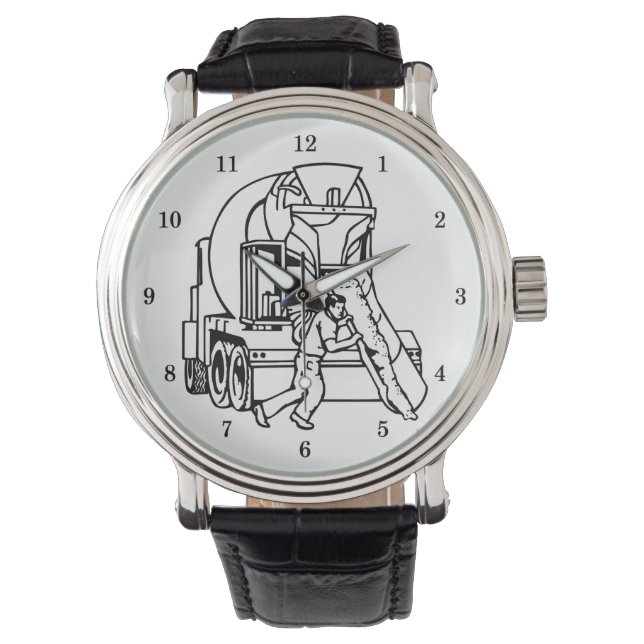 Reloj De Pulsera Capa de cemento profesional (Anverso)