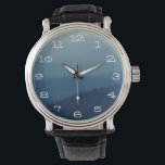 Reloj De Pulsera Capas azules<br><div class="desc">Decoración del hogar</div>