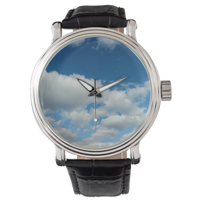 Reloj De Pulsera Capas en las nubes (Anverso)