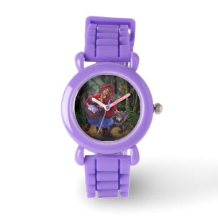 Reloj De Pulsera Caperucita Rojo