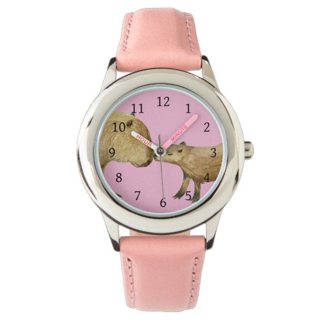 Reloj De Pulsera Capibara (Anverso)