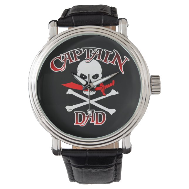 Reloj De Pulsera Capitán Papá (Cutlass) Vigilar (Anverso)