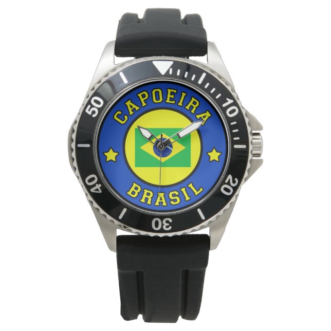 Reloj De Pulsera Capoeira Brasil (Anverso)