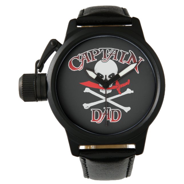 Reloj De Pulsera Captain Dad Watch (Anverso)