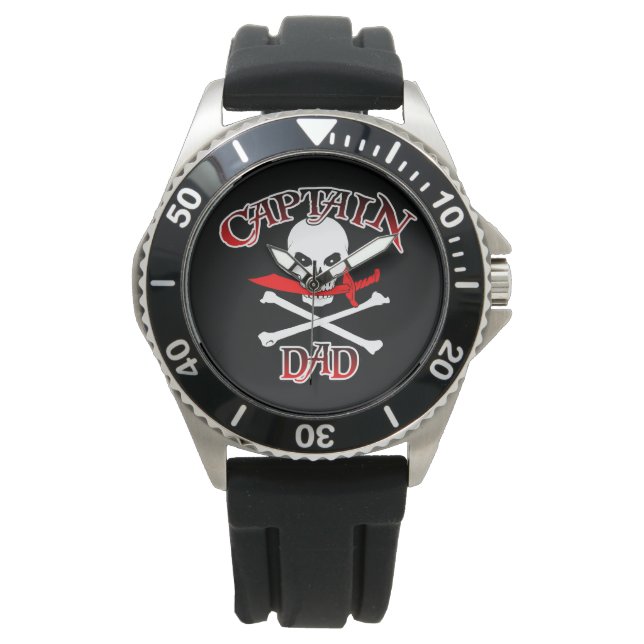Reloj De Pulsera Captain Dad Watch (Anverso)