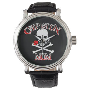 Reloj De Pulsera Captain Mom Watch