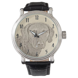 Reloj De Pulsera Captura de la bahía de Chesapeake Pintando arte or