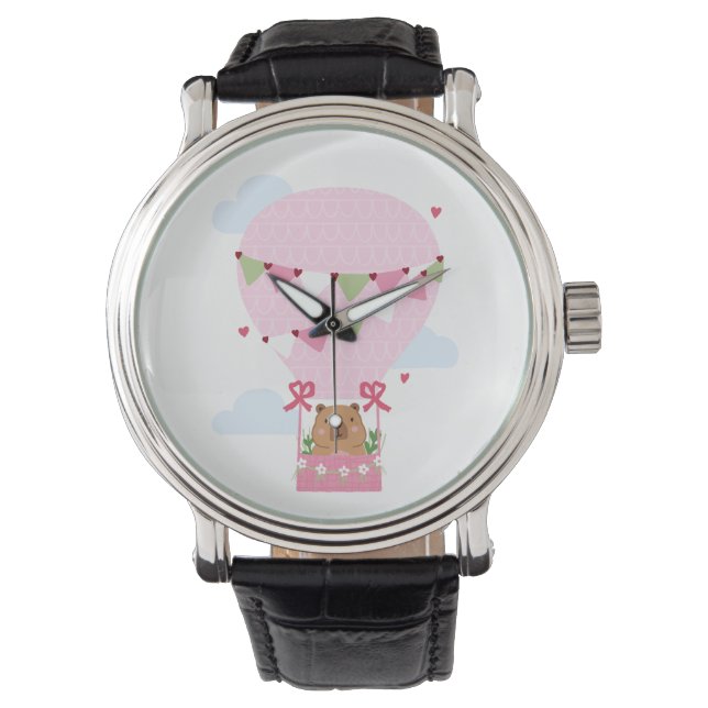 Reloj De Pulsera Capybara Birthday Party Kids Watch (Anverso)