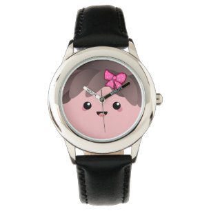 Reloj De Pulsera Cara alegre kawaii muñeca personalizado japonesa r