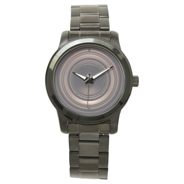 Reloj De Pulsera Cara cromada del altavoz auxiliar de graves (Anverso)