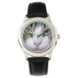 Reloj De Pulsera Cara de gato