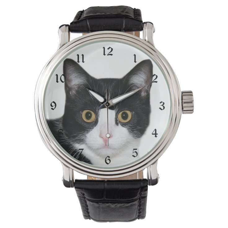 Reloj De Pulsera Cara de gato de | Zazzle.es