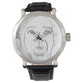 Reloj De Pulsera Cara de gritos hilarante