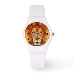Reloj De Pulsera Cara de león de popa baja-65764