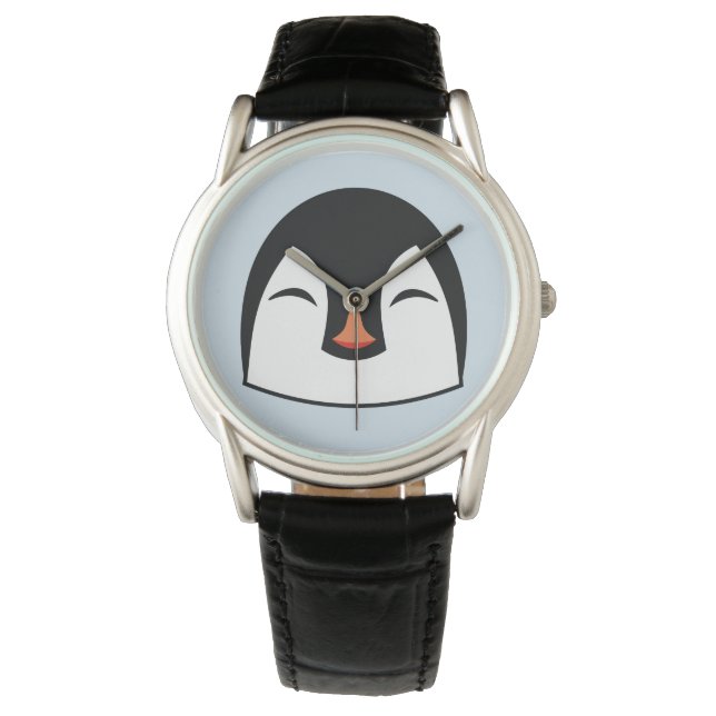 Reloj De Pulsera Cara de pingüino (Anverso)
