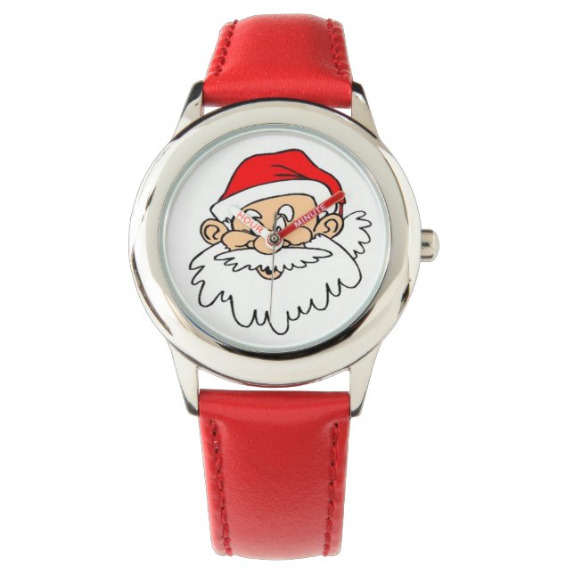 RELOJ DE PULSERA CARA DE SANTA CLAUS (Anverso)