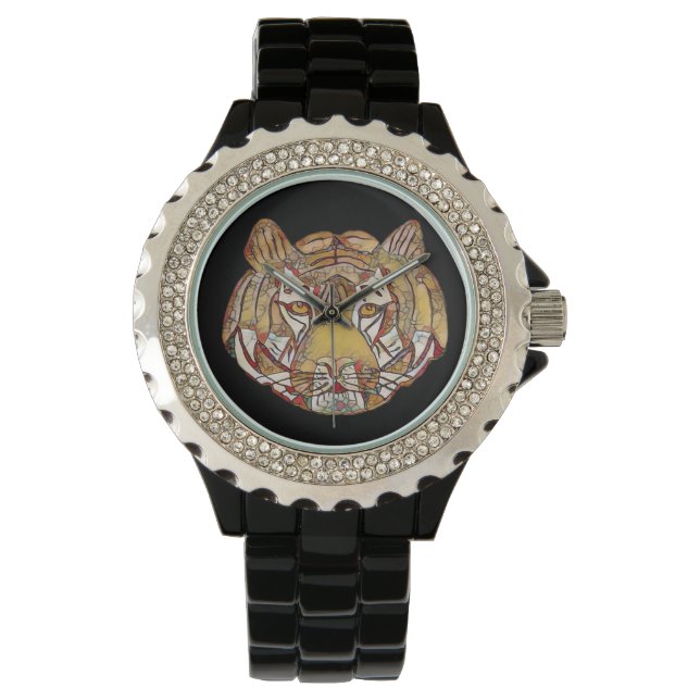 Reloj De Pulsera Cara de tigre (Anverso)