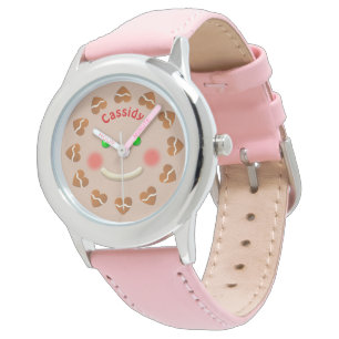 Reloj De Pulsera Cara del hombre de jengibre