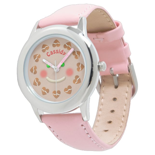 Reloj De Pulsera Cara del hombre de jengibre (Angular)