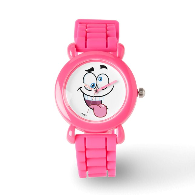 Reloj De Pulsera cara divertida (Anverso)