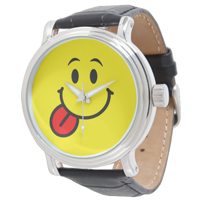 Reloj De Pulsera Cara Feliz (Angular)