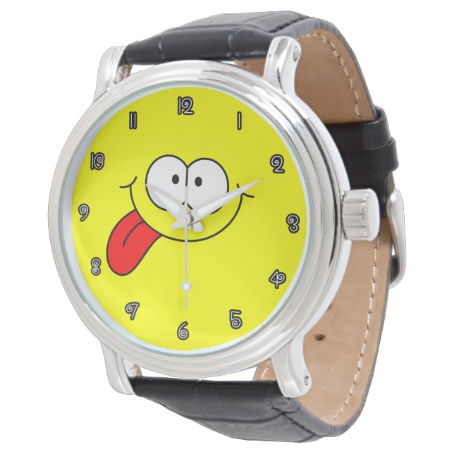 Reloj De Pulsera Cara feliz (Angular)