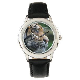 Reloj De Pulsera Cara magnífica del tigre de Bengala