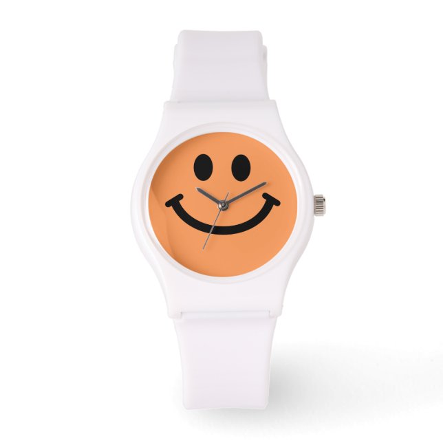 Reloj De Pulsera Cara naranja (Anverso)