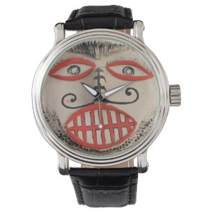 Reloj De Pulsera Cara tailandesa del fantasma, festival de la