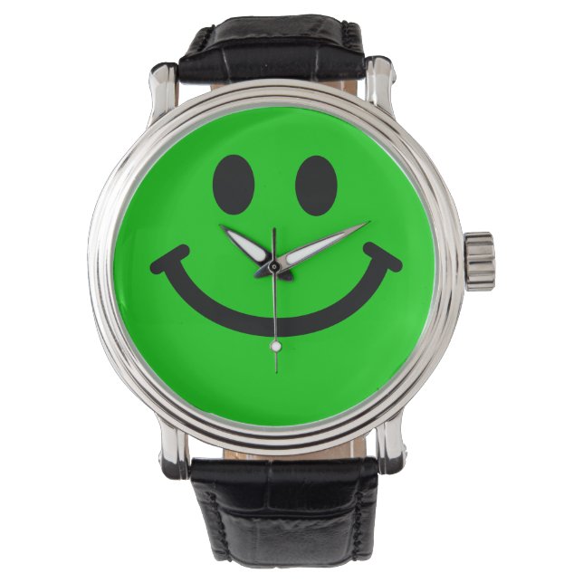 Reloj De Pulsera Cara verde (Anverso)