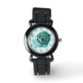 Reloj De Pulsera Caracol azul