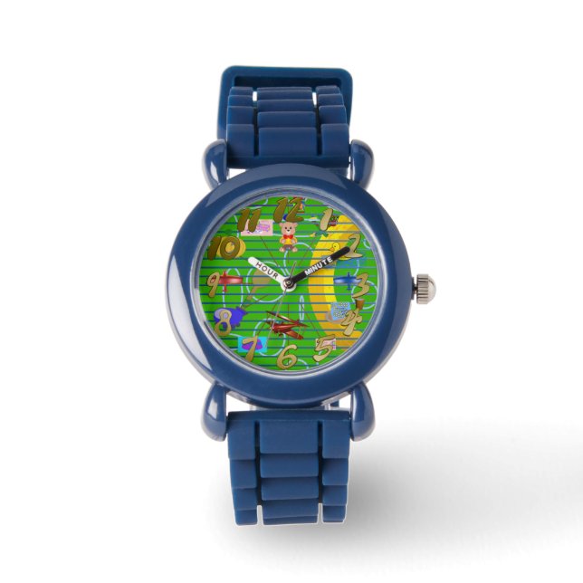Reloj De Pulsera Caracteres de dibujos animados (Anverso)