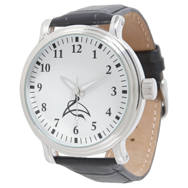 Reloj De Pulsera caracteres kanji con forma de grulla para Cho (Angular)