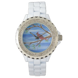 Reloj De Pulsera Cardenal de invierno