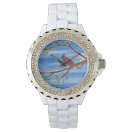 Reloj De Pulsera Cardenal de invierno