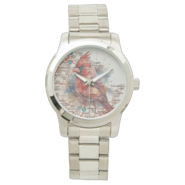 Reloj De Pulsera Cardenal sobre la hoja de ruta de Virginia